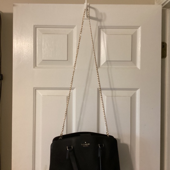 Gold purse chains 46 inches secure attachment clips shiny golden - Picture 4 of 4